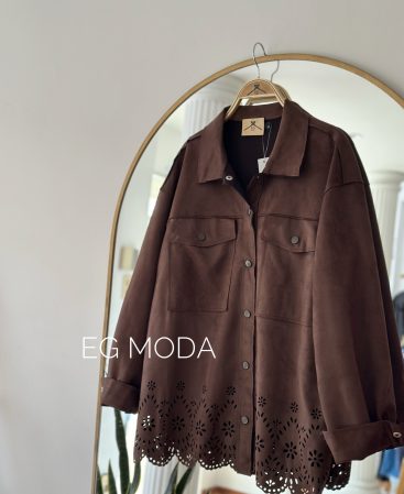 CHAQUETA GAMUZA CHOCO