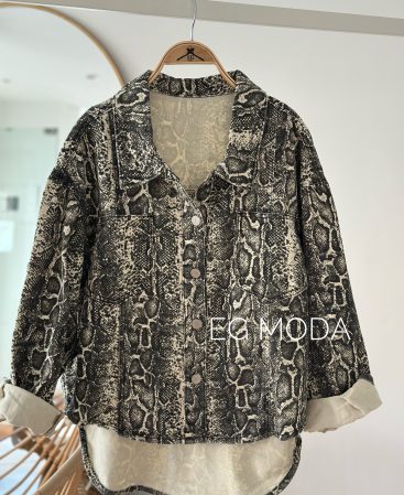 SOBRECAMISA JEANS PRINT