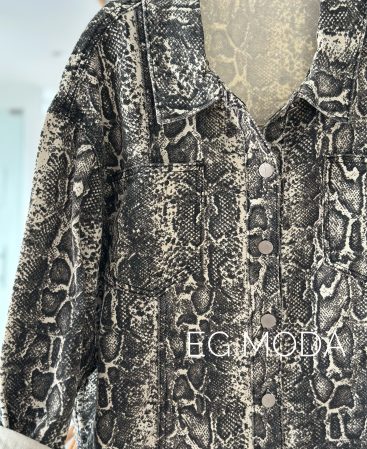 SOBRECAMISA JEANS PRINT