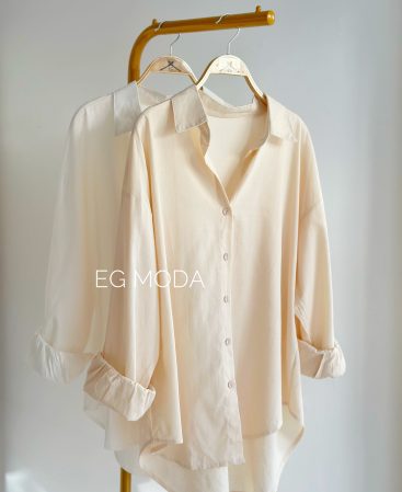 CAMISA LINO OVERSIZE