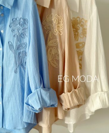 CAMISA LINO FLOR
