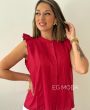 MUSCULOSA PLISADA