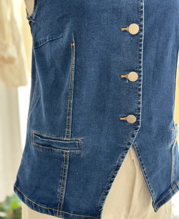 CHALECO JEANS
