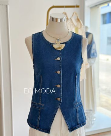 CHALECO JEANS