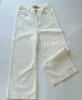 JEANS BLANCO TOBILLERO