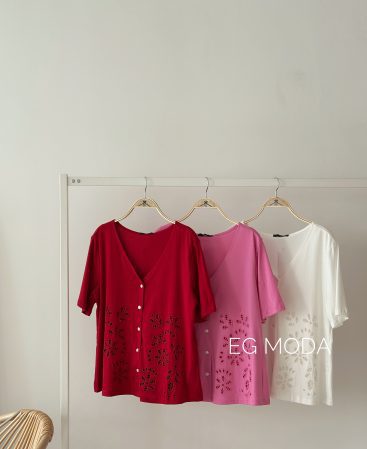 BLUSA ALGODÓN C/botones