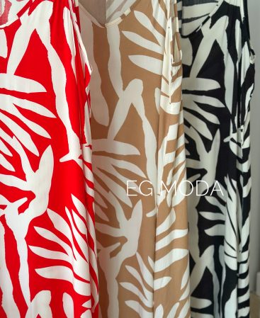 VESTIDO LARGO ESTAMPADO