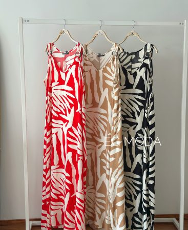 VESTIDO LARGO ESTAMPADO