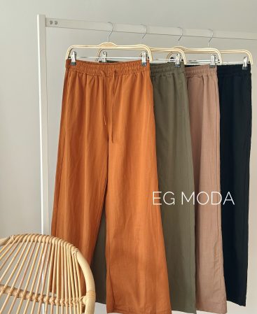 PANTALÓN SÍMIL LINO