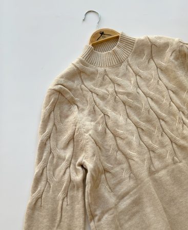 BUZO TEJIDO MEDIA POLERA