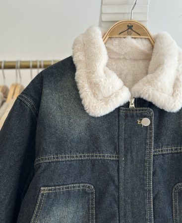 CAMPERA DE JEANS FORRADA