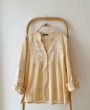 BLUSA BORDADA beige