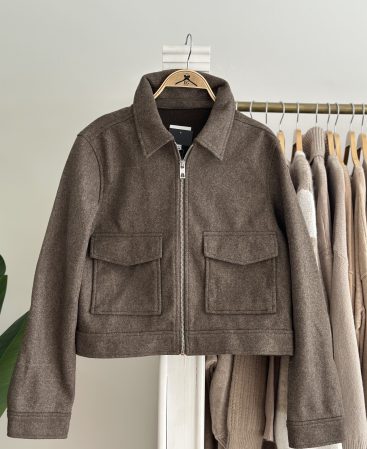 CHAQUETA DE PAÑO CORTA