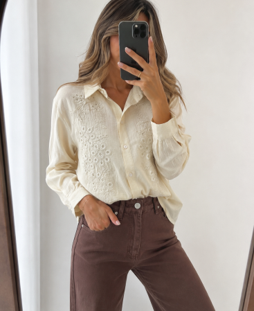 CAMISA CON BRILLO