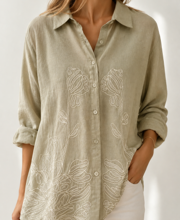 CAMISA BORDADA