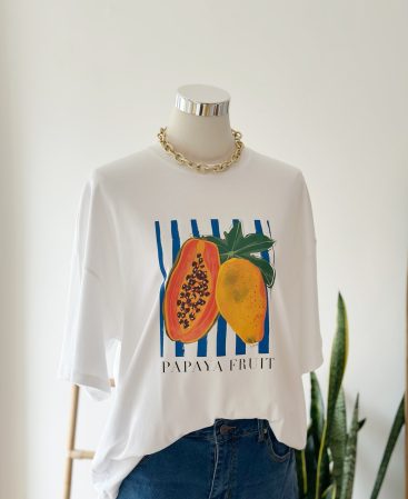 REMERA OVERSIZE PAPAYA