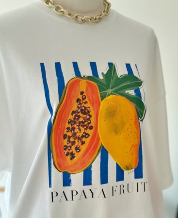 REMERA OVERSIZE PAPAYA