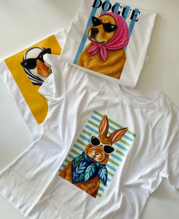REMERAS CON ESTAMPAS VIRALES