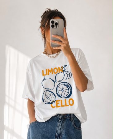 REMERA OVERSIZE LIMÓN CELLO