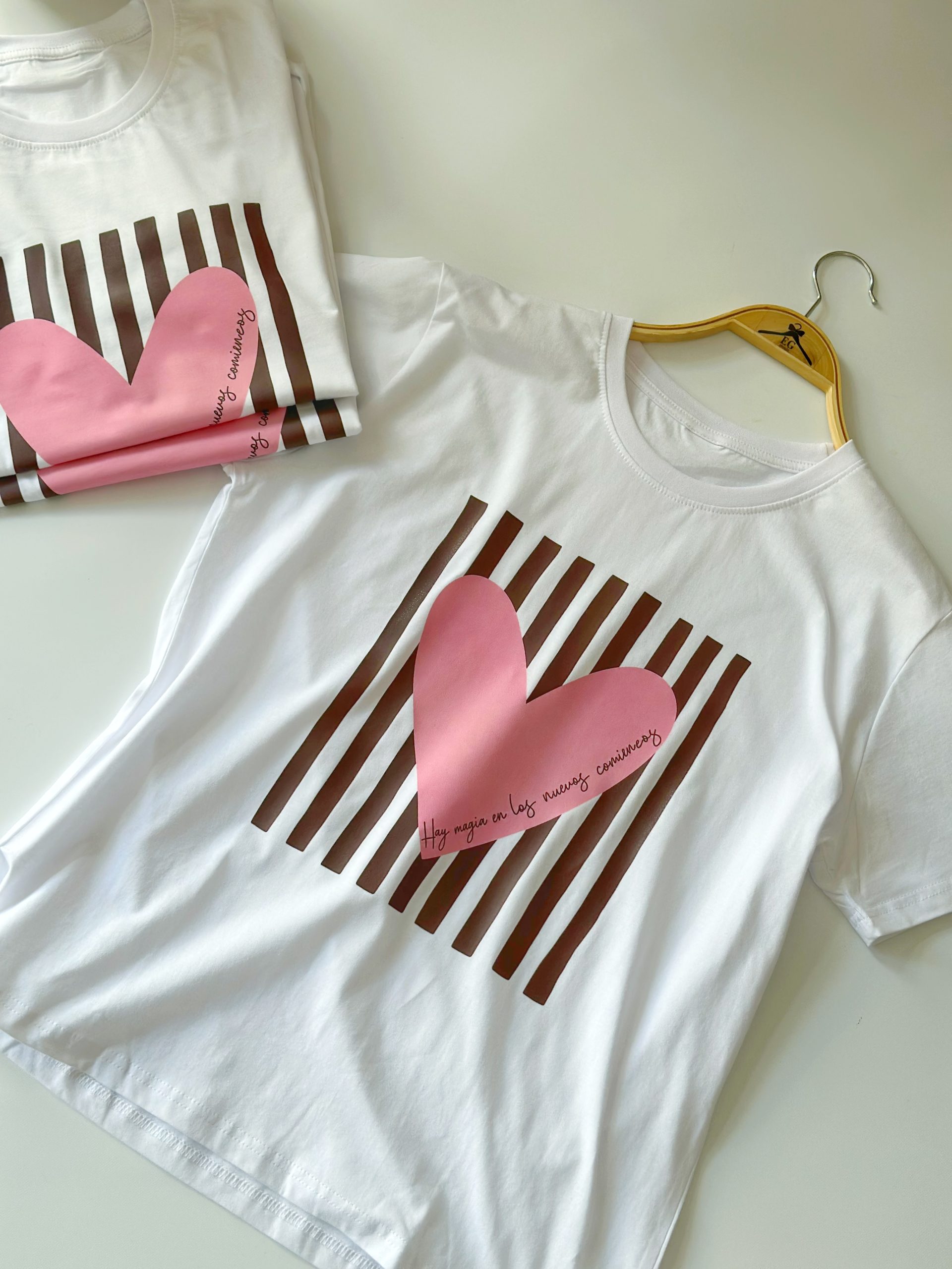 REMERA ALGODÓN C/corazon