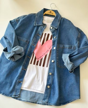 SOBRECAMISA DE JEANS