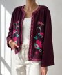 CHAQUETA MUSELINA BORDADA