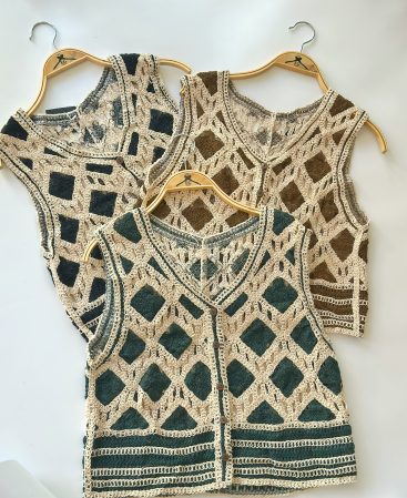 CHALECO CROCHET COMBINADO