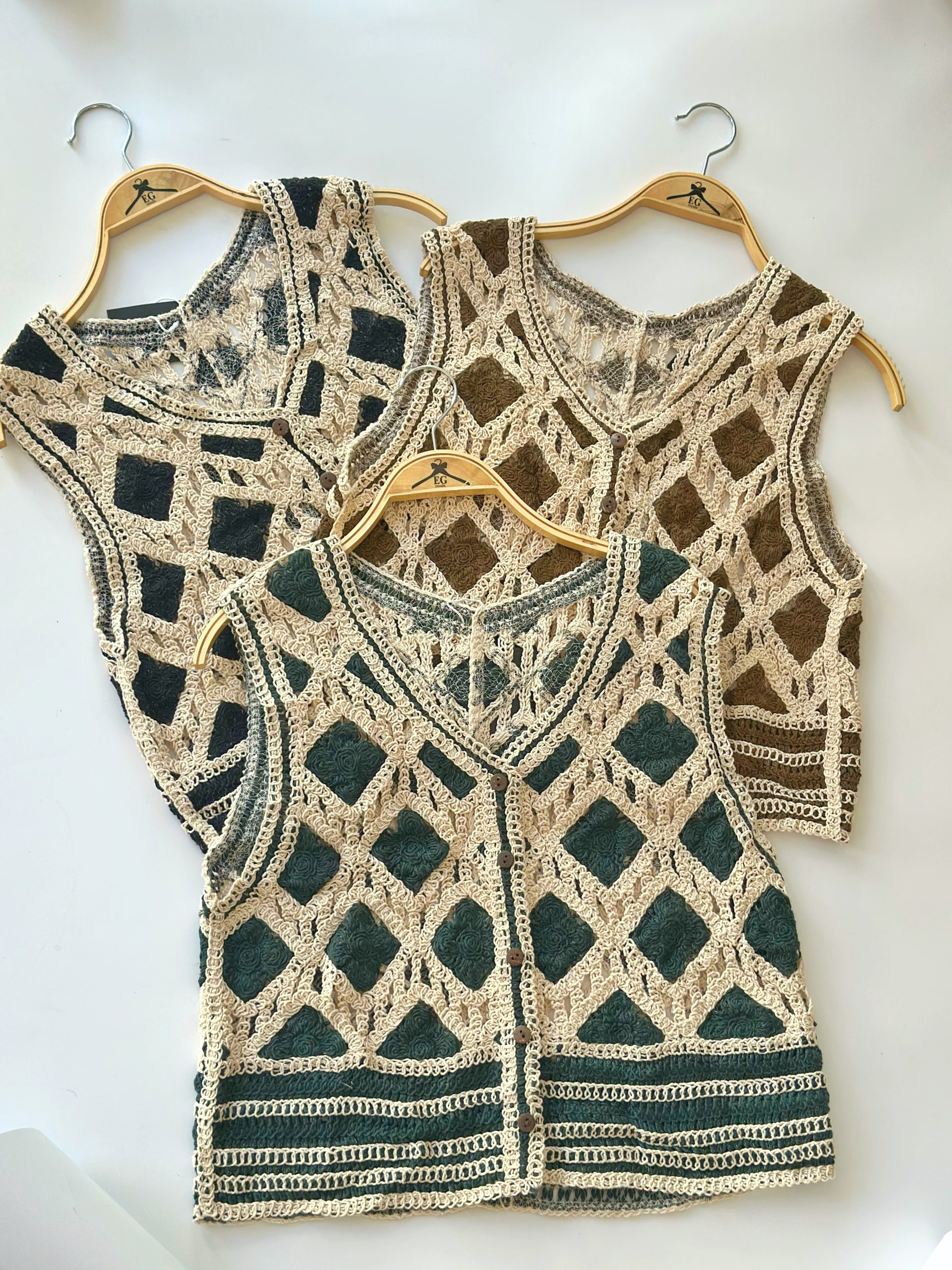 CHALECO CROCHET COMBINADO