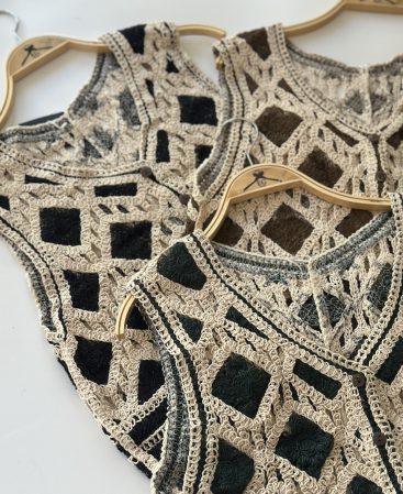 CHALECO CROCHET COMBINADO