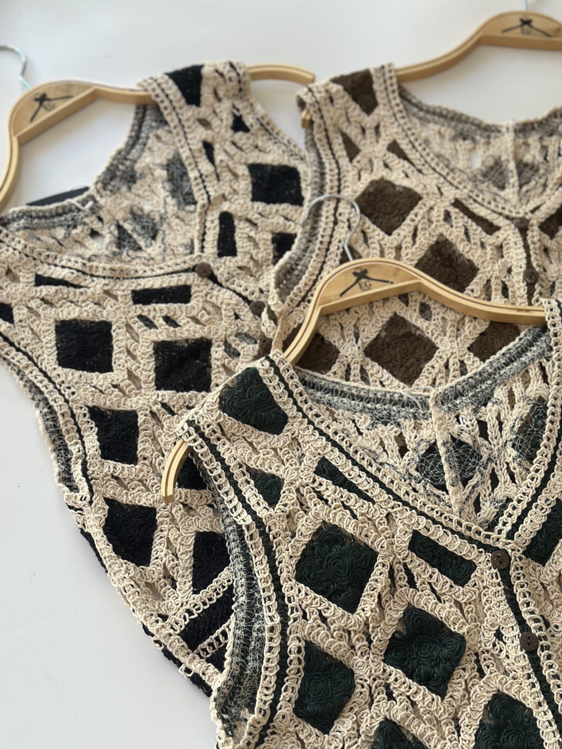 CHALECO CROCHET COMBINADO