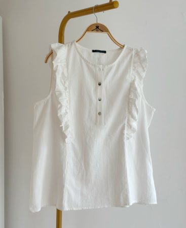 BLUSA LINO BLANCO